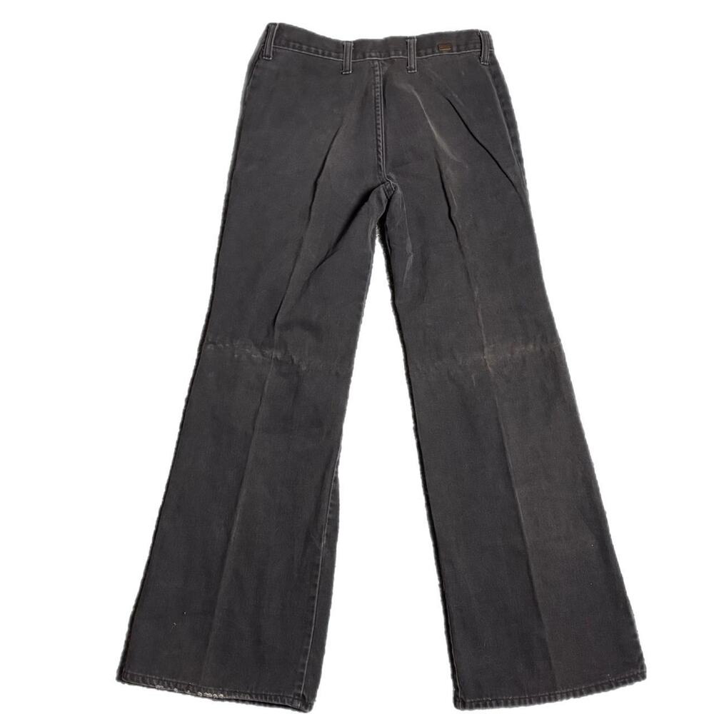 Cheap jeans 1970's black bell bottoms